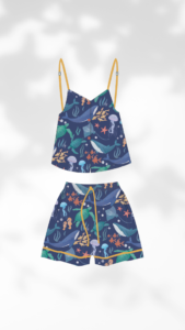 Pijamas de animales del mar ( mujer)